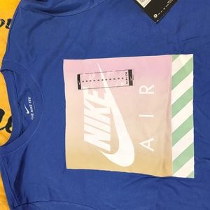 Nike men's tee- blue